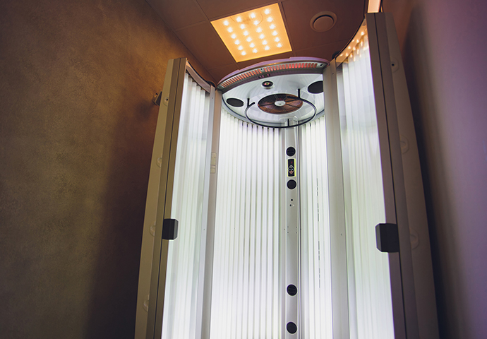 tanning bed